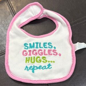 Lot of 9 bibs. Some newborn. Scroll to see pics of lot.